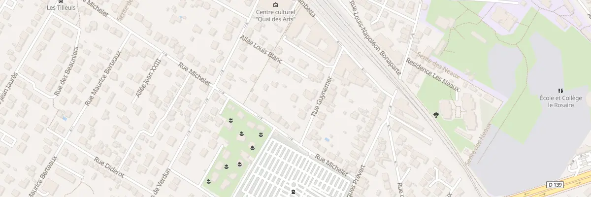 Plan du 22 Rue Guynemer à Saint-Leu-la-Forêt