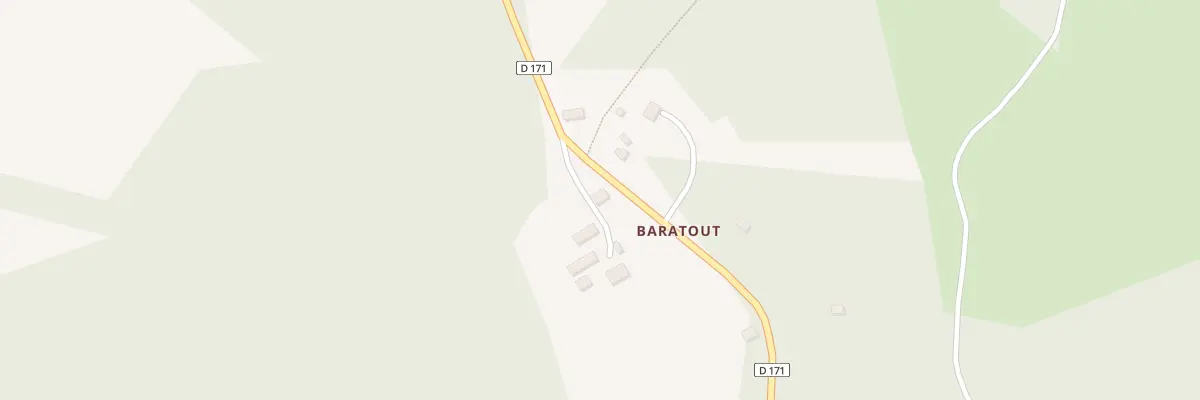 Plan du 4 Baratout à Palisse