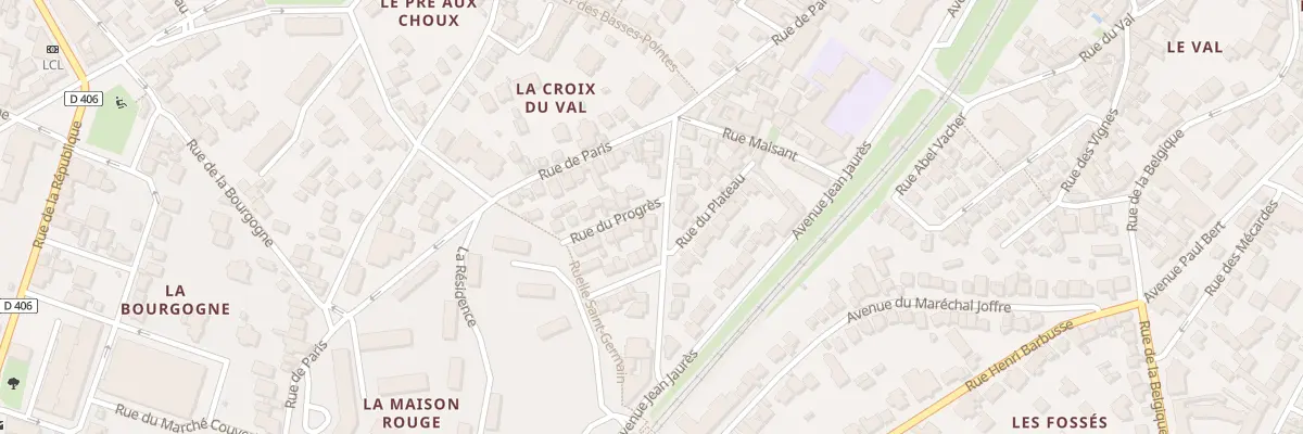 Plan du 12 Rue Edouard Manet à Meudon