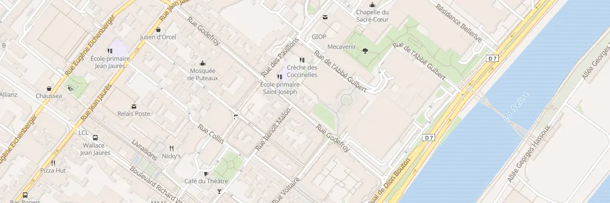 Plan du 20 Rue Godefroy à Puteaux