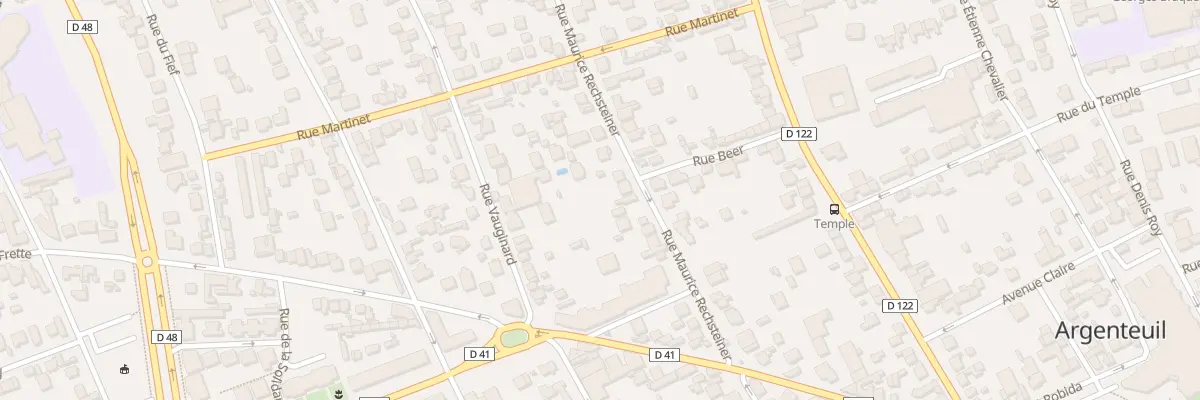 Plan du 69 Rue Maurice Rechsteiner à Argenteuil