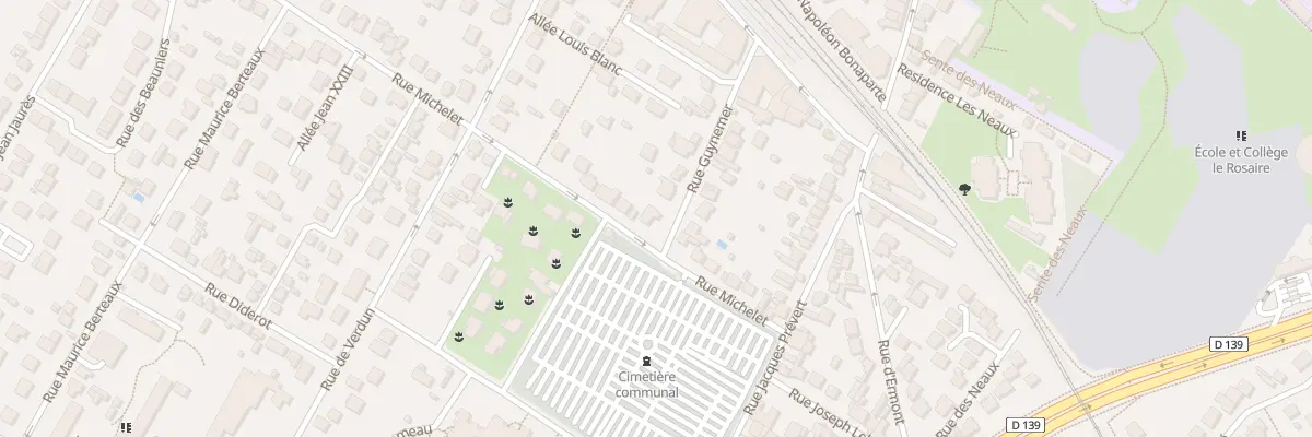 Plan du 28 Rue Guynemer à Saint-Leu-la-Forêt