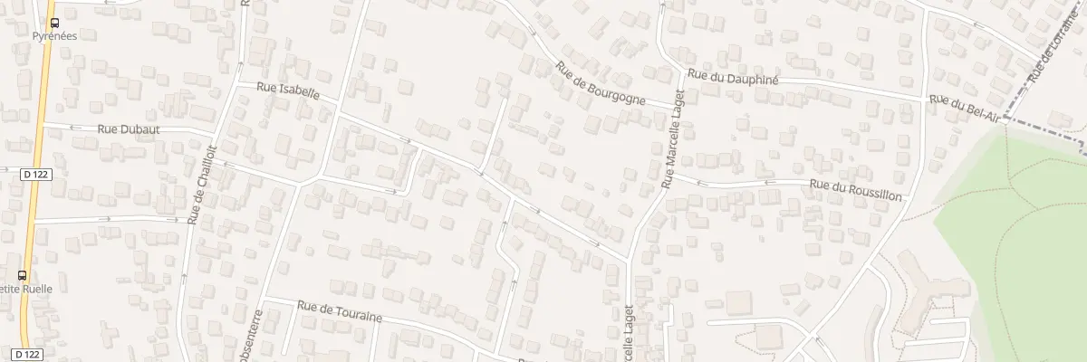 Plan du 16 Rue Martin Fontaine à Argenteuil