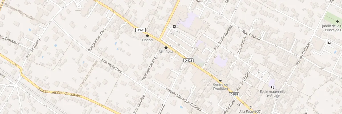 Plan du 59 Rue du Général Leclerc à Saint-Leu-la-Forêt