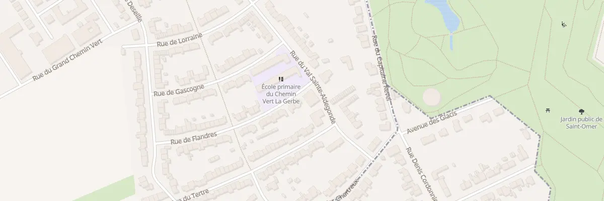 Plan du 1 Rue des Flandres à Saint-Martin-lez-Tatinghem