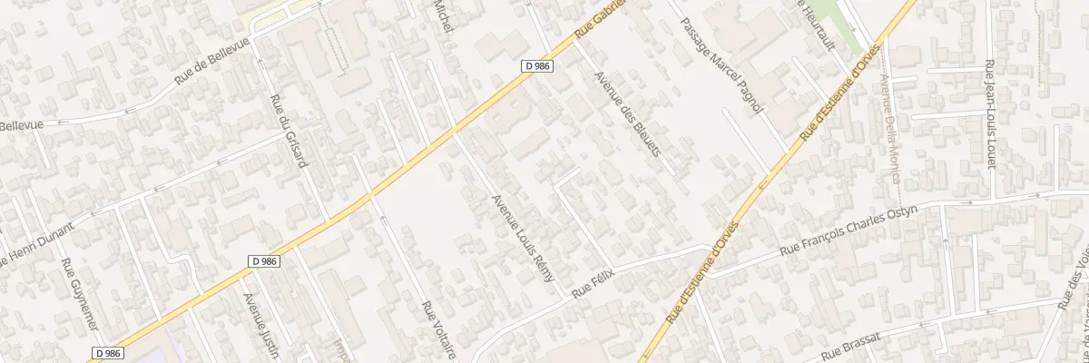 Plan du 5 Av des Champs Felix à Colombes
