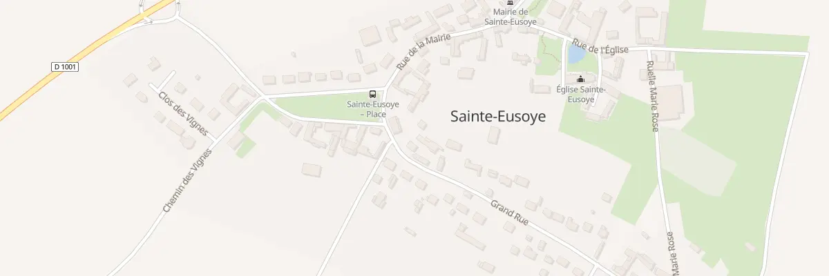 Plan du 1B Gr Grand Rue à Sainte-Eusoye