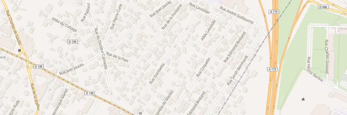 Plan du 18 Rue Gambetta au Plessis-Bouchard