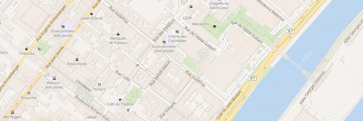 Plan du 18 Rue Godefroy à Puteaux