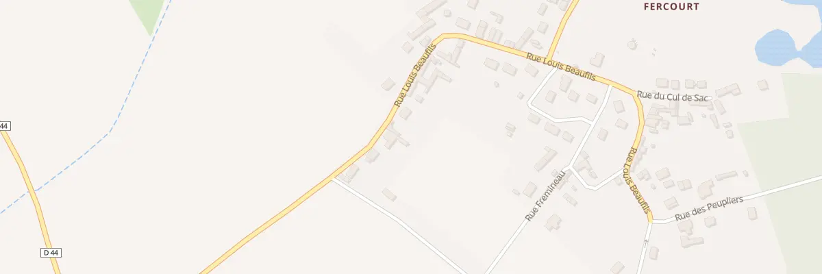 Plan du 11 Rue Louis Beaufils à Cauvigny