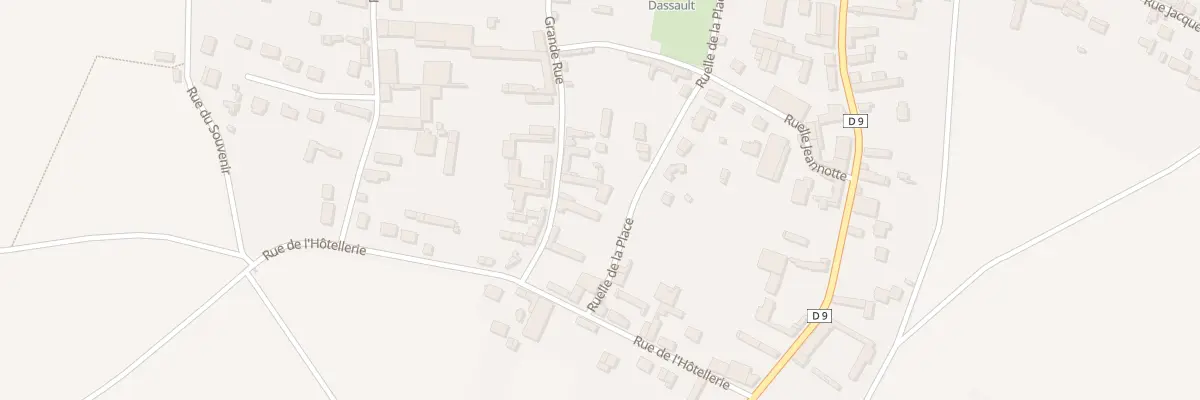 Plan du 37 Grande Rue à Haudivillers