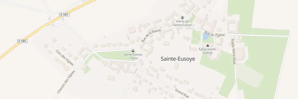 Plan du 4 Rue de la Mairie à Sainte-Eusoye