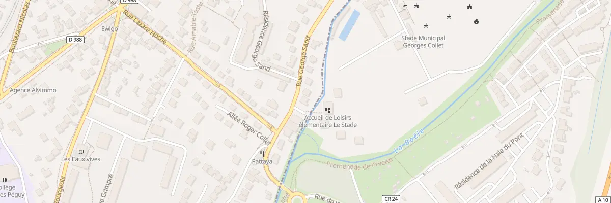 Plan du 57B Rue George Sand à Palaiseau