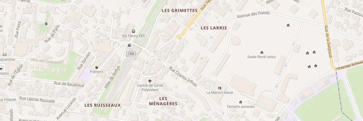 Plan du 91 Rue Henri Barbusse à Meudon