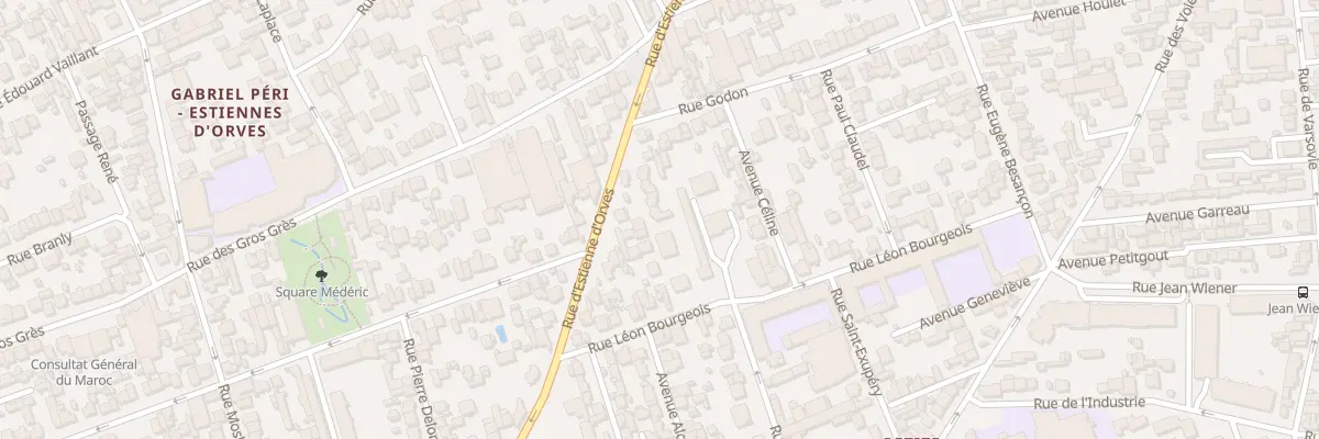 Plan du 159 Rue d’Estienne d’Orves à Colombes