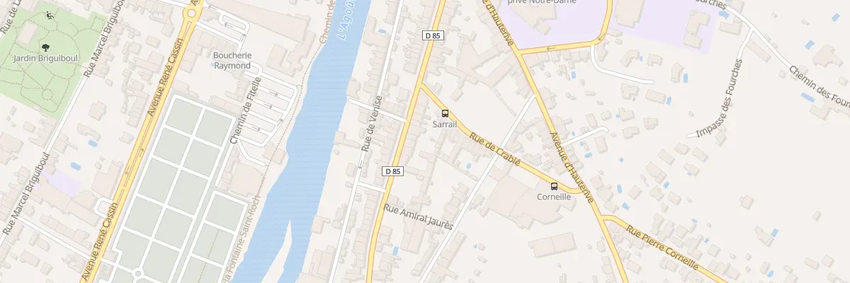 Plan du 59 Av Emilie de Villeneuve à Castres