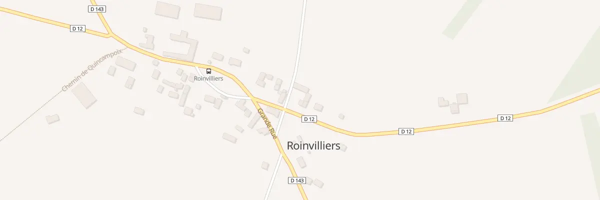Plan du 10 Rte de Mespuits à Roinvilliers