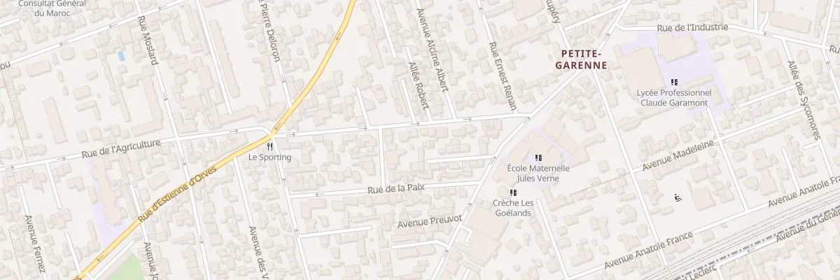 Plan du 17B Rue du Général Cremer à Colombes