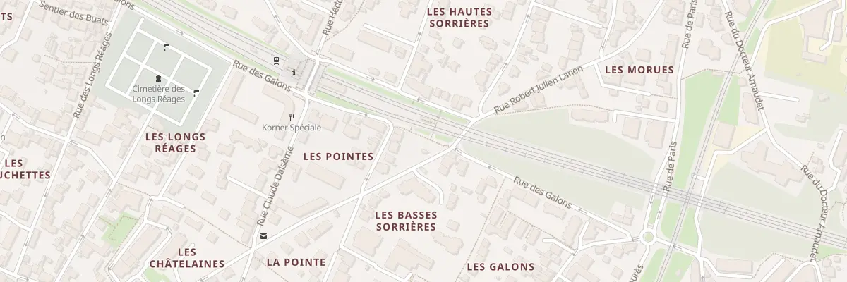 Plan du 1 Rue de l’Arrivée à Meudon
