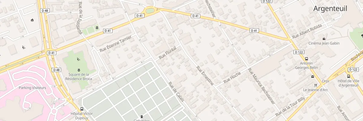Plan du 53 Rue Ernestine à Argenteuil