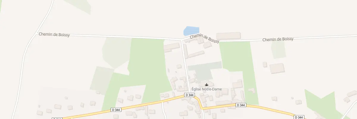 Plan du 5 Boissy à Vrigny
