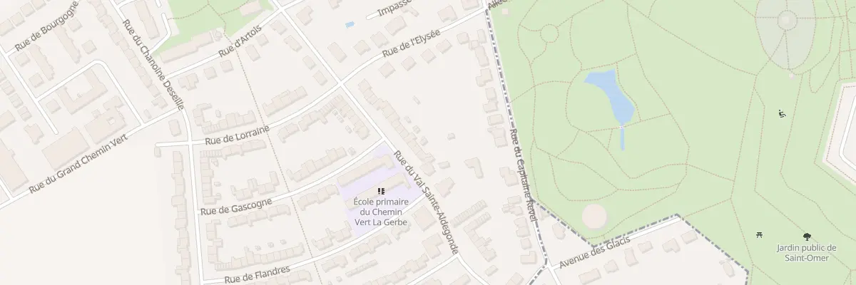 Plan du 20 Rue du Val Ste Aldegonde à Saint-Martin-lez-Tatinghem
