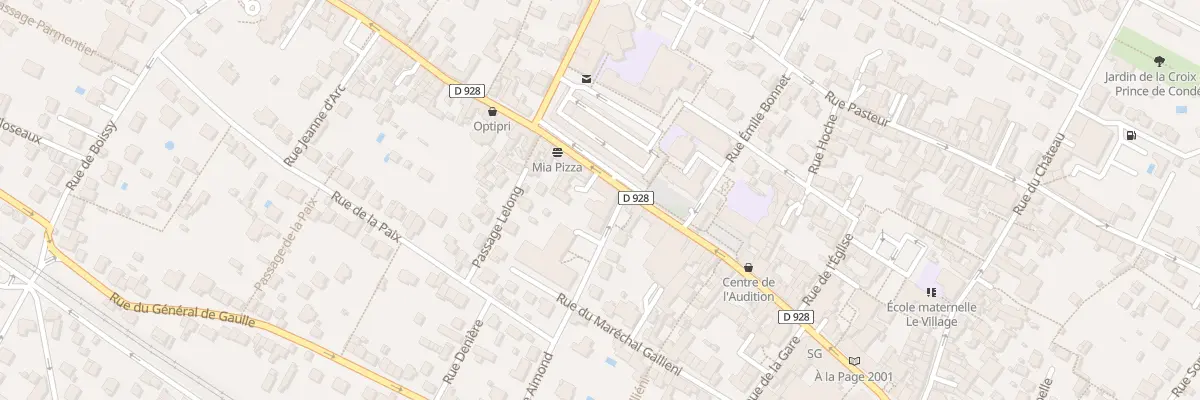 Plan du 57 Rue du Général Leclerc à Saint-Leu-la-Forêt