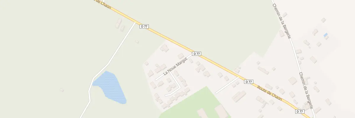 Plan du 1 Lot La Noue Margot à Brinon-sur-Sauldre