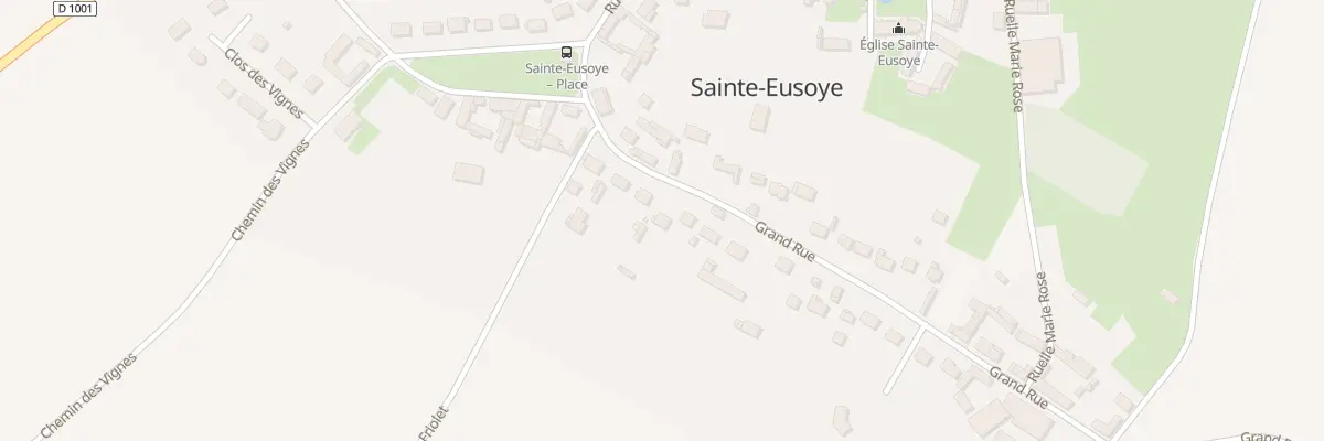 Plan du 8 Gr Grand Rue à Sainte-Eusoye