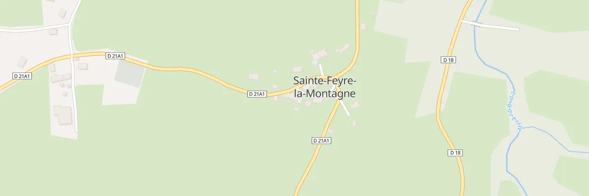 Plan du 12 Le Bourg à Sainte-Feyre-la-Montagne