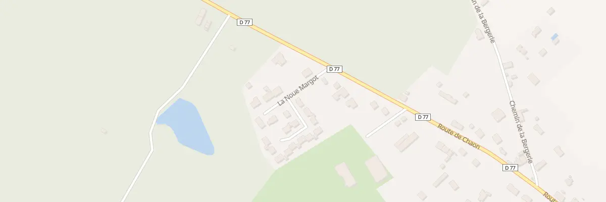 Plan du 8 Lot La Noue Margot à Brinon-sur-Sauldre