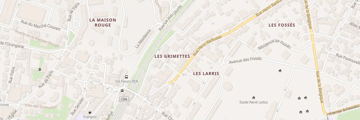 Plan du 50 Rue Henri Barbusse à Meudon