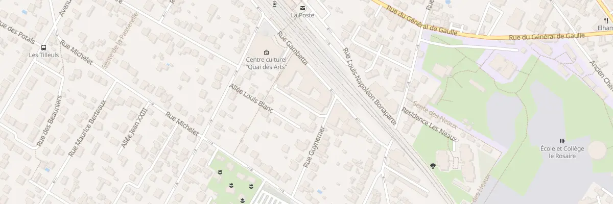 Plan du 8 Rue Guynemer à Saint-Leu-la-Forêt