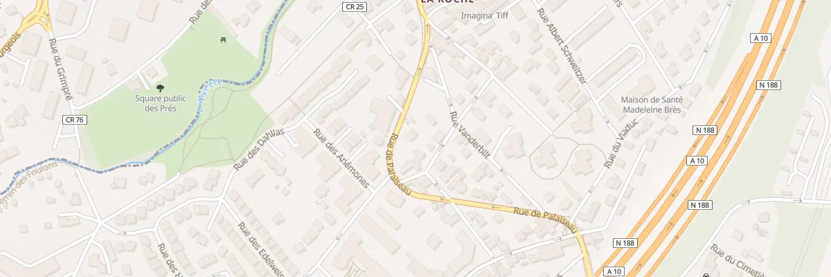 Plan du 13 Rue de Palaiseau à Villebon-sur-Yvette