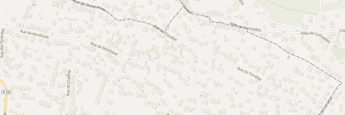 Plan du 24 Rue de Morifosse à Argenteuil