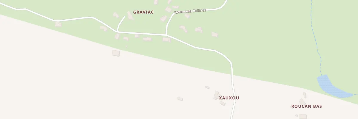 Plan du 79 Rte des Collines à Montfa