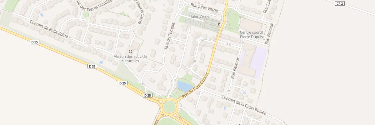 Plan du 17 Rue de la Pierre Levée à Nozay