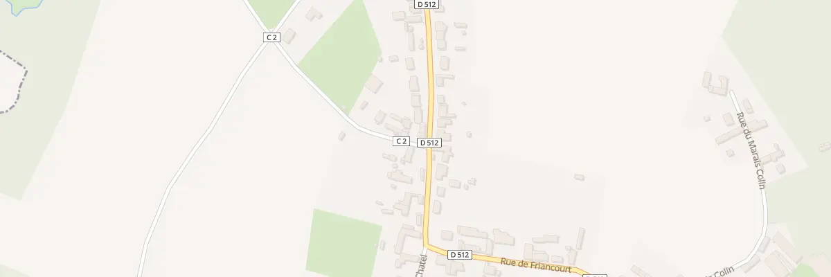 Plan du 80 Rue de Friancourt à Hermes