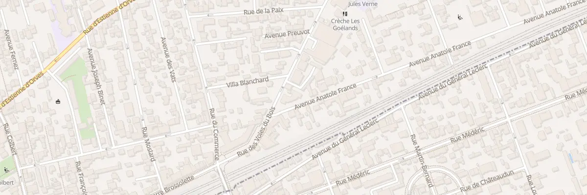 Plan du 82 Av Anatole France à Colombes