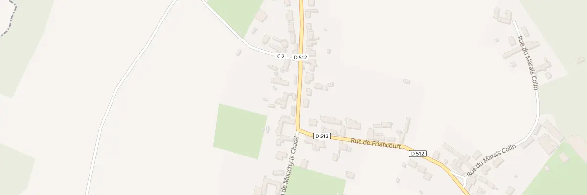 Plan du 88 Rue de Friancourt à Hermes