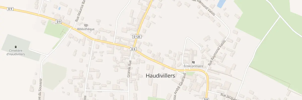 Plan du 29 Rue de l’Eglise à Haudivillers