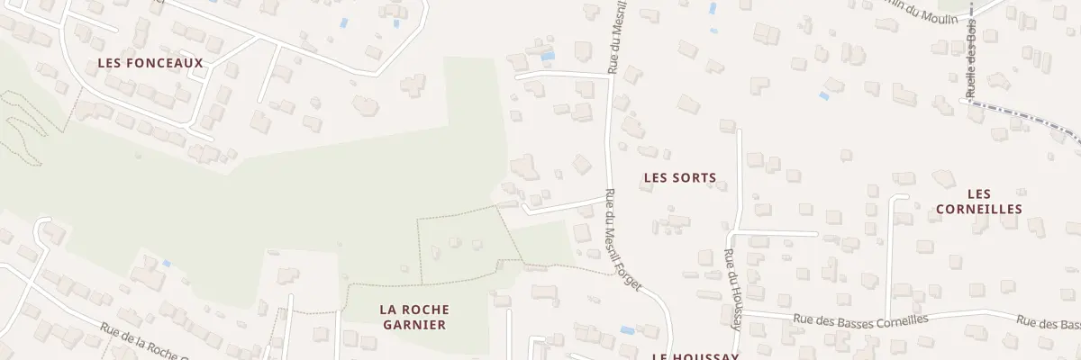Plan du 13T Rue du Mesnil Forget à Marcoussis