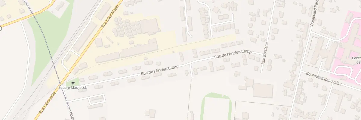 Plan du 28 Rue de l’Ancien Camp à Pithiviers