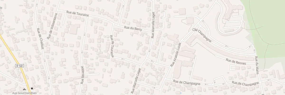 Plan du 117 Rue Marcelle Laget à Argenteuil