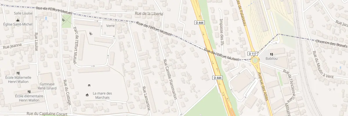 Plan du 32 Rue Camille Flammarion à Palaiseau