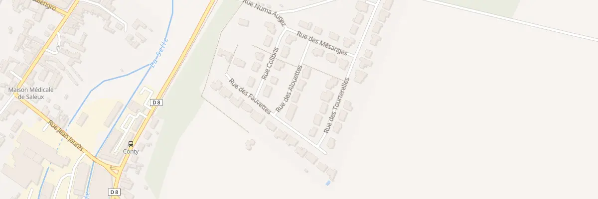 Plan du 5 Rue des Alouettes à Saleux