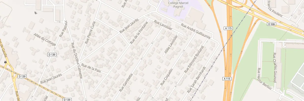 Plan du 24 Rue Gambetta au Plessis-Bouchard