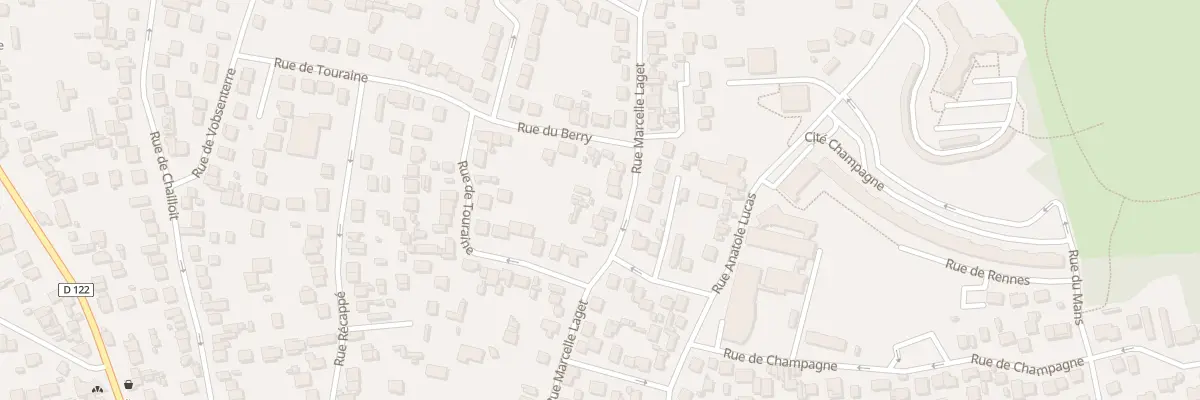 Plan du 119 Rue Marcelle Laget à Argenteuil