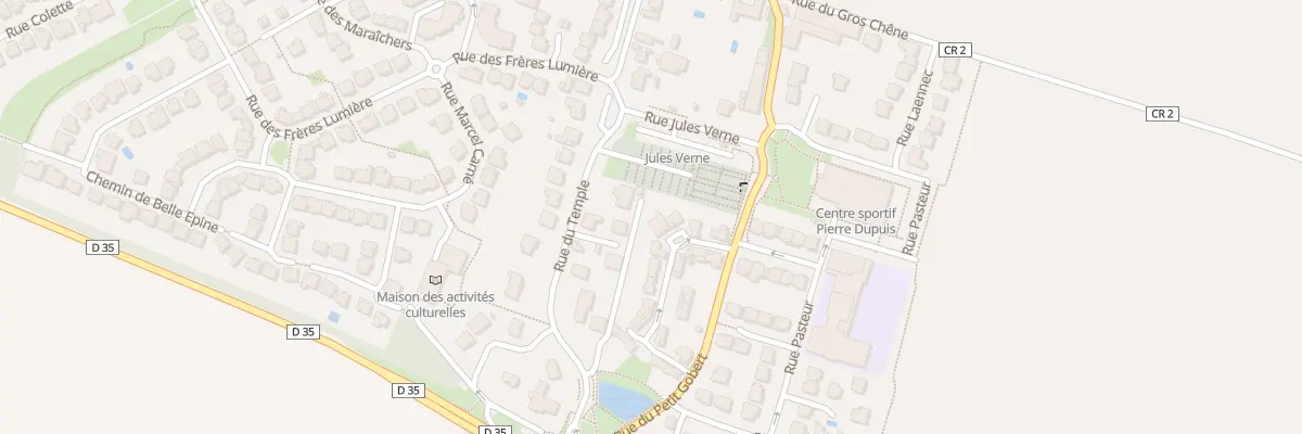 Plan du 7 Rue de la Pierre Levée à Nozay