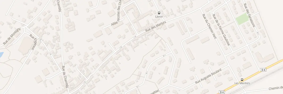 Plan du 27 Rue des Martyrs à Champagne-sur-Oise